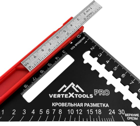 Угольник многофункц. 7 В 1 Profi 1,9мм Vertextools 3046-1