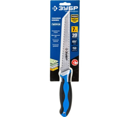 Ножовка по гипсокартону 150мм ЗУБР 15178