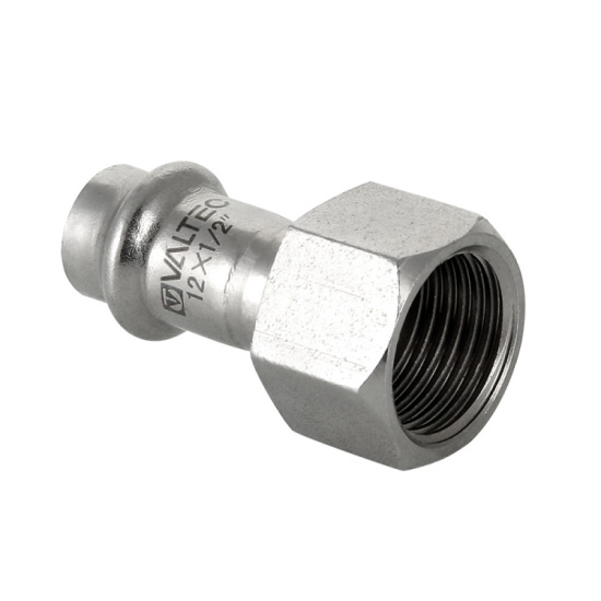 Муфта нерж. сталь с внут.р. 18х1/2" VALTEC 