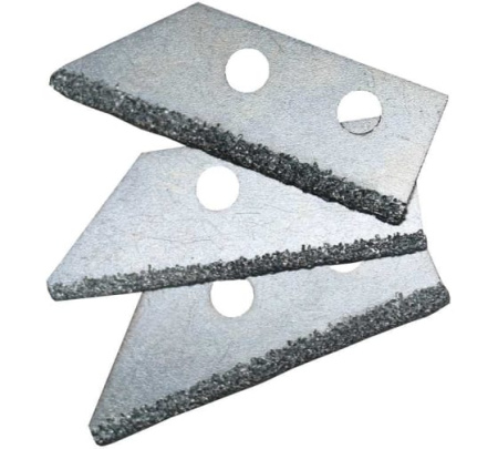 Лезвия на скребок для расшивки швов 3шт. 113-004