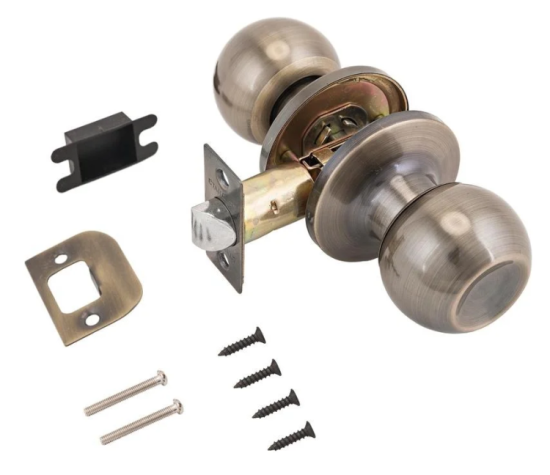 Защелка дверная 607 PS-AB на блистере