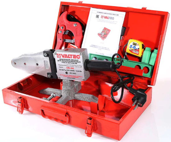 Комплект свар. обор. Valtec ER-04 20-40мм 1200W Турция