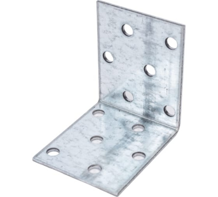 Крепежный уголок равносторонний 2,0 мм, 50х50х40