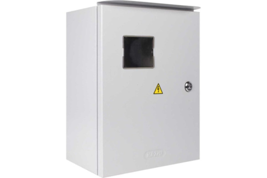 Корпус металлический ЩУ-1Н-10 козырек IP55 KRZMI79