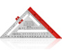 Угольник многофункц. 6 В 1 Profi 2.0мм Vertextools 3046-2