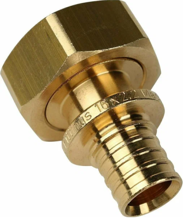 Муфта аксиальная с накидной гайкой 20х3/4 евроконус H-JS2003Е