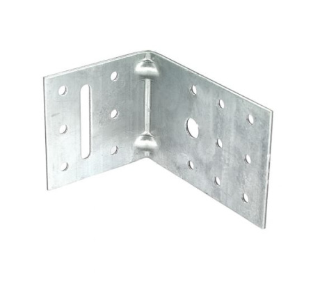 Крепежный уголок с двойным усилением 2,0 мм, 60х60х100