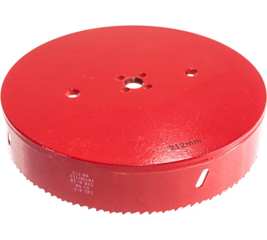 Коронка BI-METAL 8% Со 212 мм PILORAMA 570212