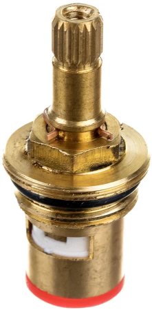 Кран букса 1/2 20шл.керамика 2 резьбы импорт DK-360-20