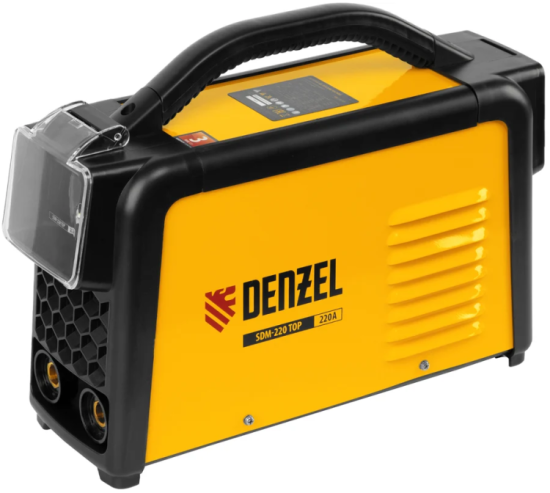 Аппарат инвертор. дуговой сварки SDM-220 Top, 220 А, ПВ 60%// Denzel 94357