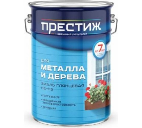 Эмаль ПФ115 Белая 0,4кг Престиж 8884