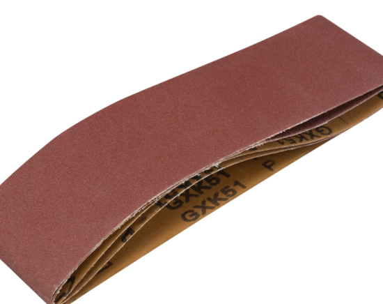 Лента абразивная бесконечная, Р120, 75х533мм, 3шт//MATRIX (74285)