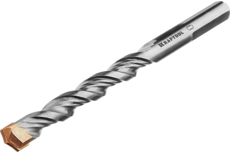 Сверло по бетону 6*100мм KRAFTOOL Extreme, трехгранный хвостик, 29166-100-06