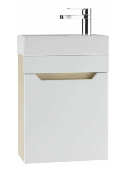 Тумба подвесная Домино Мечта 40 б/ящика, под раковину Енисей 133277