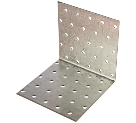 Крепежный уголок равносторонний 2,0 мм, 100х100х60, Россия 46429