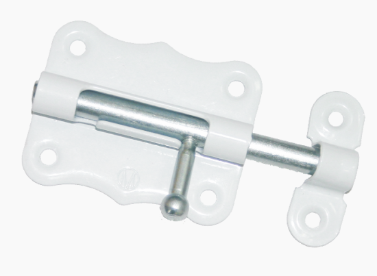 Задвижка накладная 3Т2-30 пол.белый