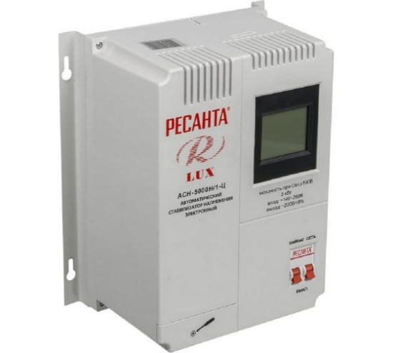 Стабилизатор напряжения РЕСАНТА  АСН-5000Н/1-Ц