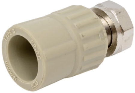 Муфта с накидной гайкой Lammin 25х3/4" 100/20