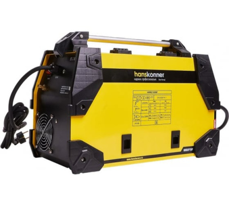 Сварочный полуавтомат MIG/MAG 20-180A, с функцией ММА 20-160А  Hanskonner HWM2180MF