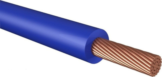 Провод ПВ-3 (ПуГВ) 4 синий ГОСТ
