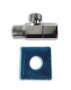 Кран угловой 1/2" х 1/2" Vieir VER36