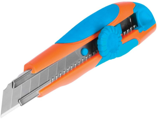 Нож строительный 18мм ЦИ 1211