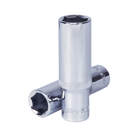 Головка торцевая 3/8" 19 мм 6-гранная глубокая головка Sheffield S010719