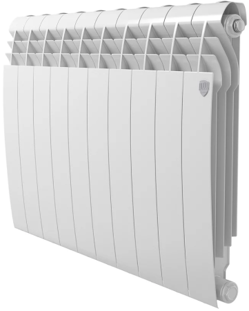 Радиатор Биметалл 500 Royal Thermo BiLiner Bianco Traffico (белый) 10 сек.