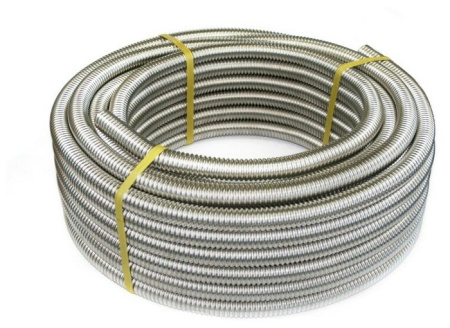 Труба гофрированная нерж. сталь термообработанная d=32