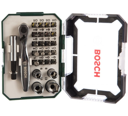 Набор насадок для винт  Bosch 26рс mini ratc (2607017322)