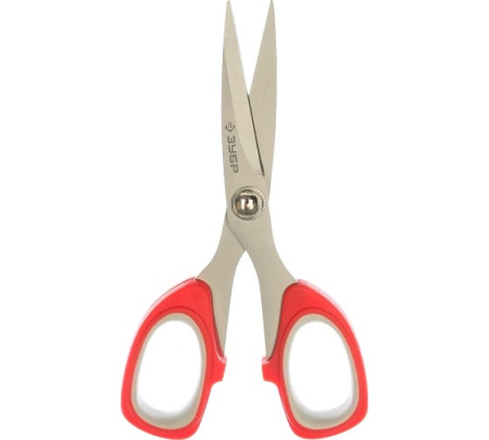 Ножницы ЗУБР "МАСТЕР" хозяйственные, двухкомпонентные ручки, 135 мм 40441-13