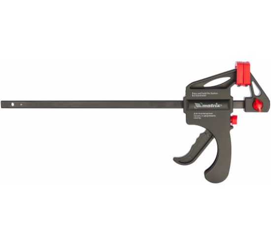 Струбцина F-образная универсал.быстрозажимная 200х315х45мм//MATRIX (20562)