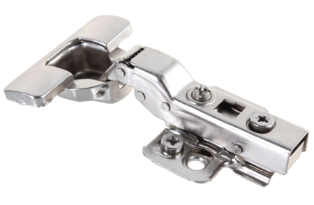 Петля 4-х шарнирная, полунакладная с доводчиком CLIP-ON 3D 11.18.02