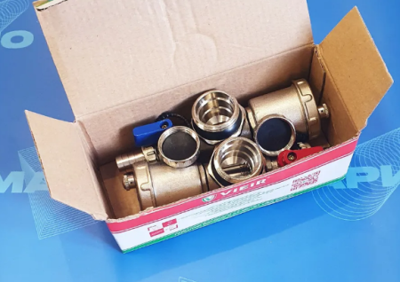 Воздухоотводчик автом.+сбросник для коллекторной группы Vieir VR1108 (комплект)