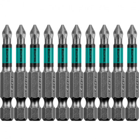 Бита Kraftool Optimum PZ1х50 мм, хвостик E1/4 26124-1-50-10