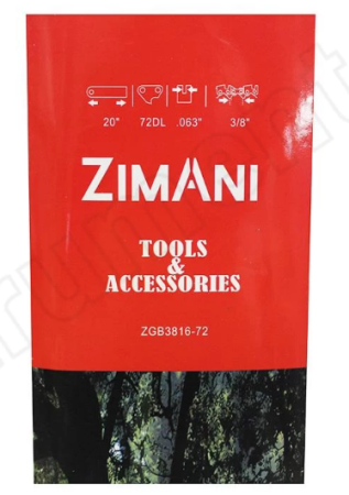 Шина ZimAni 20" .3/8" 1.6 мм72 DL