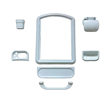 Зеркальный набор для ванной комнаты Милена в ассортименте