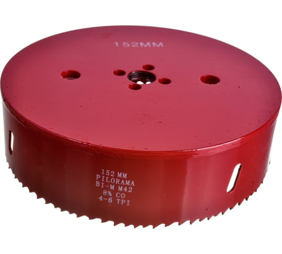 Коронка BI-METAL 8% Со 152 мм PILORAMA 570152