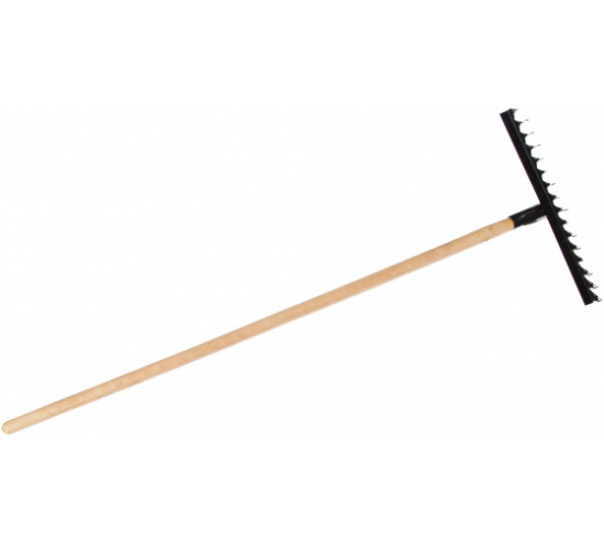 Грабли 16-зубые,420мм, с черенком,витые//СИБРТЕХ (61763)