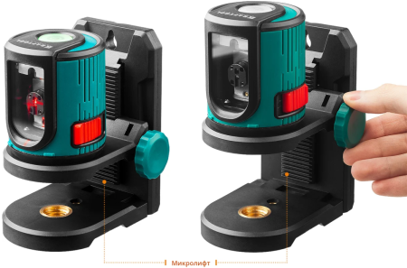 Нивелир лазерный KRAFTOOL CL20 20м IP54 точн. +/-0,2мм/м 34700