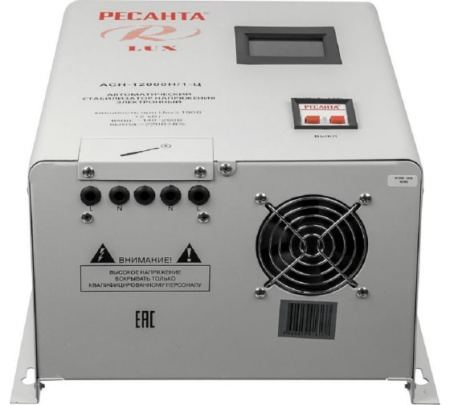 Стабилизатор напряжения РЕСАНТА  АСН-12 000 Н/1-Ц Lux
