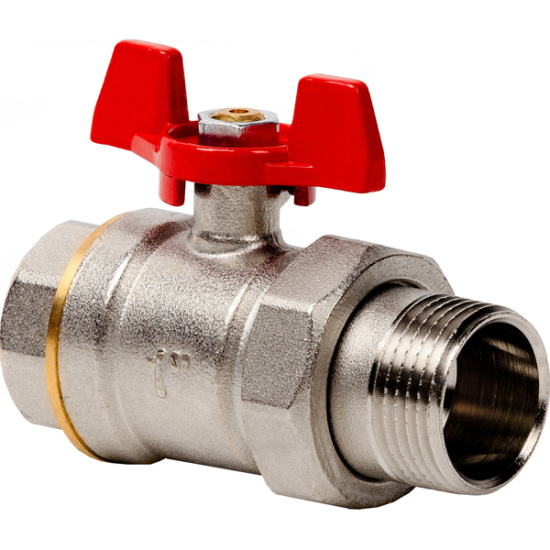 Кран шаровый RTP 3/4" г/ш американка PN25