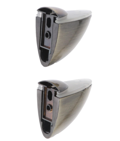 Комплект креплений полки Пеликан 4 бронза