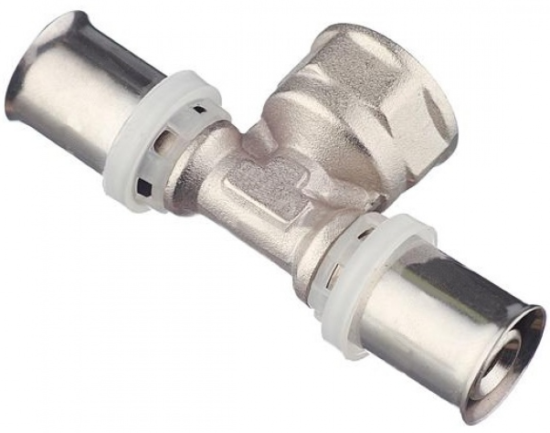 Прессфитинг Тройник 26х3/4х26 Vier VRKT264F