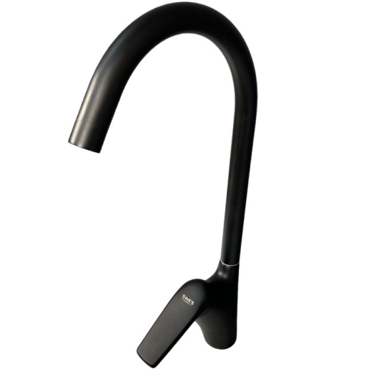 Смеситель для кухни SWES RINGO чёрный 1RKAJ4-BL/0737