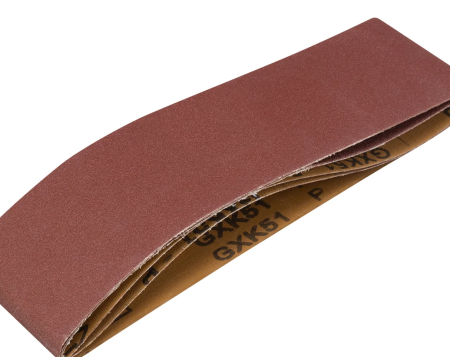 Лента абразивная бесконечная, Р120, 75х533мм, 3шт//MATRIX (74285)