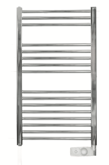 Полотенцесушитель электрический Atlantic 2012 CH 300W прямой хром 910х500х63 850403