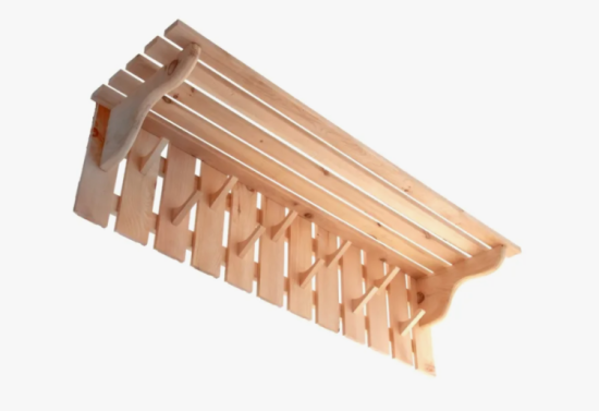 Полка банная для шапок