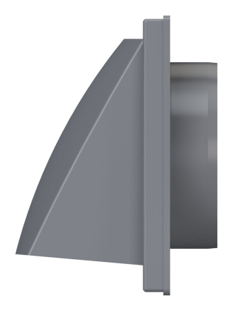 Выход стенной 150х150 D100 с обрат. клап 1515К10ФВсер