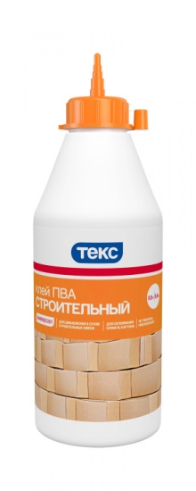 Клей ПВА строительный 0,5 кг п/бут Текс